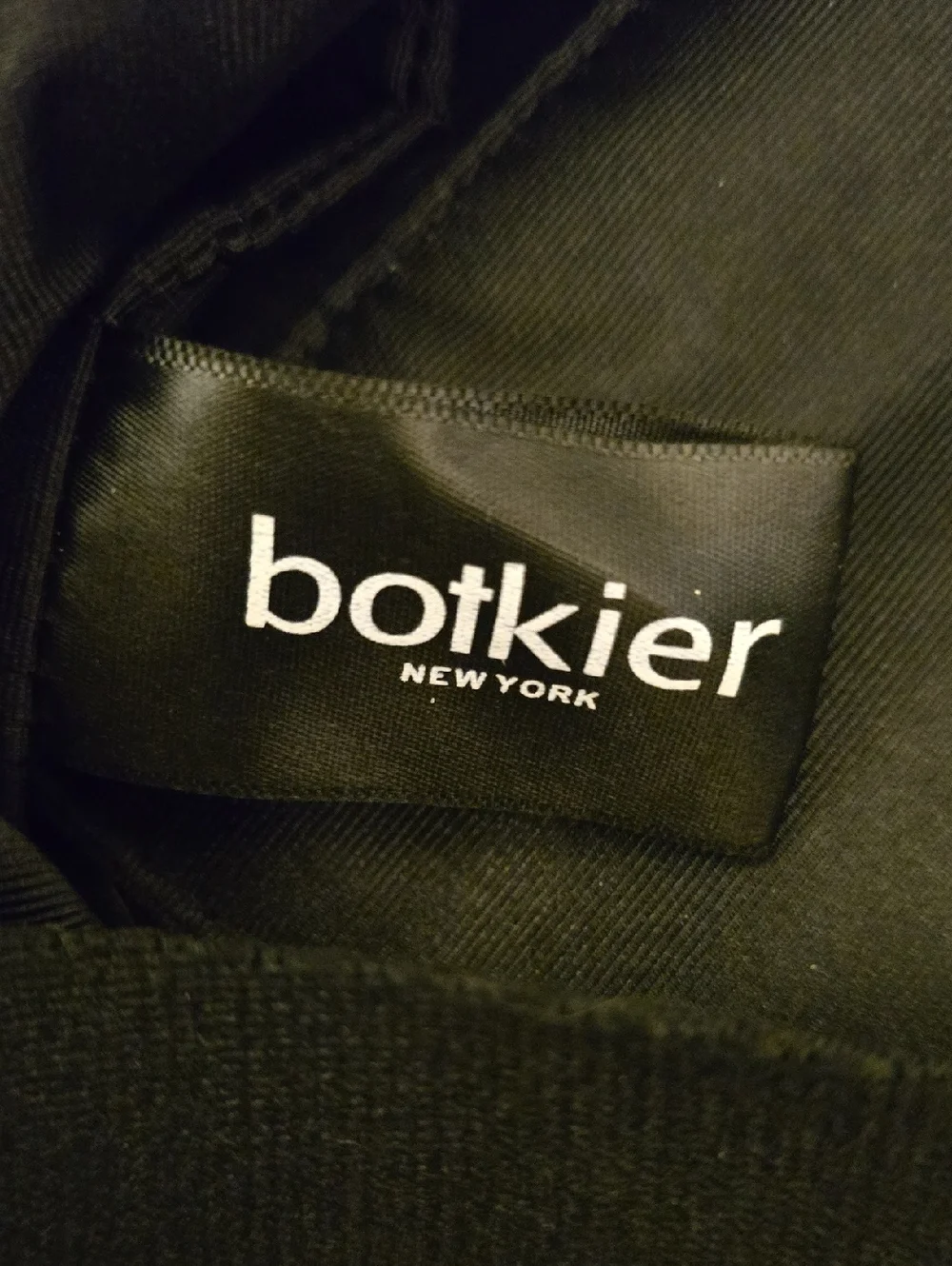 Botkier Black Leather Shoulder Tote for Men